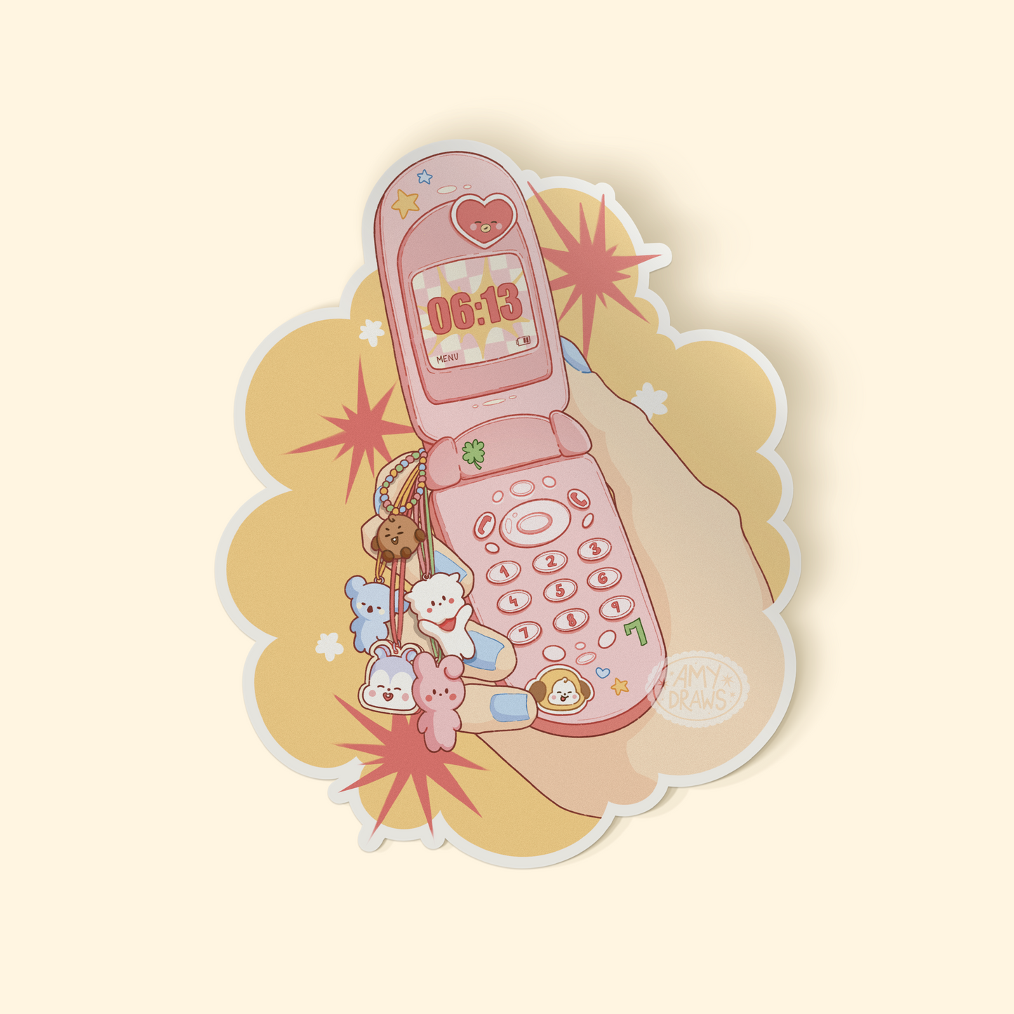 0613 Vinyl Sticker