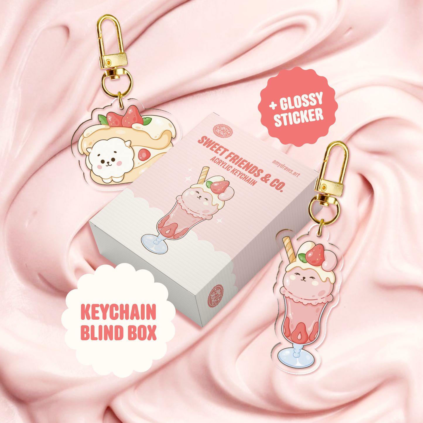 Sweet Friends & Co. Keychain Blind Box