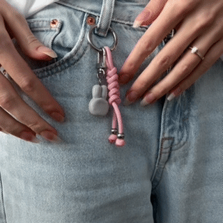 DREAMS COME TRUE MIXED MEDIA PARACORD CHARM