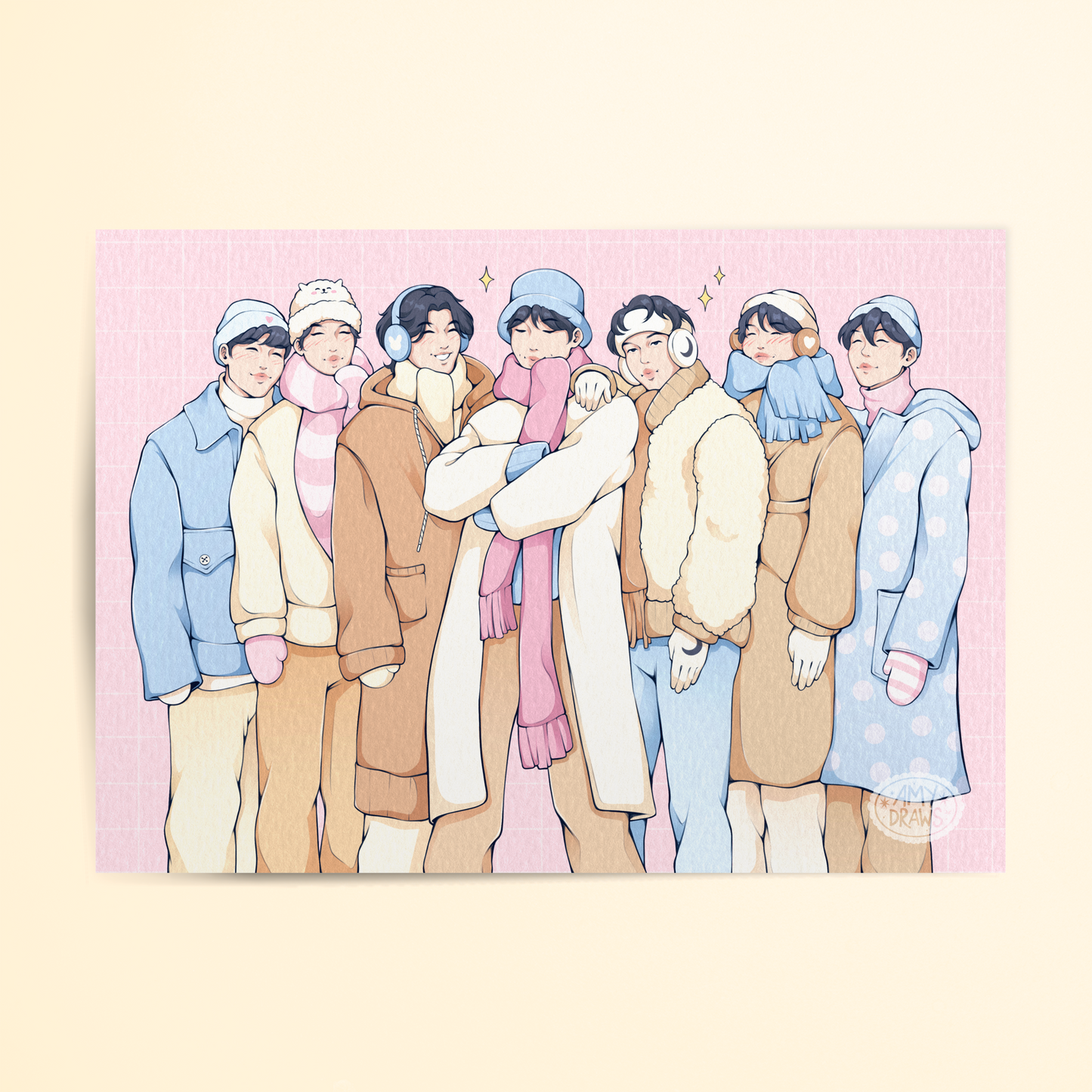 OT7 Winter Print
