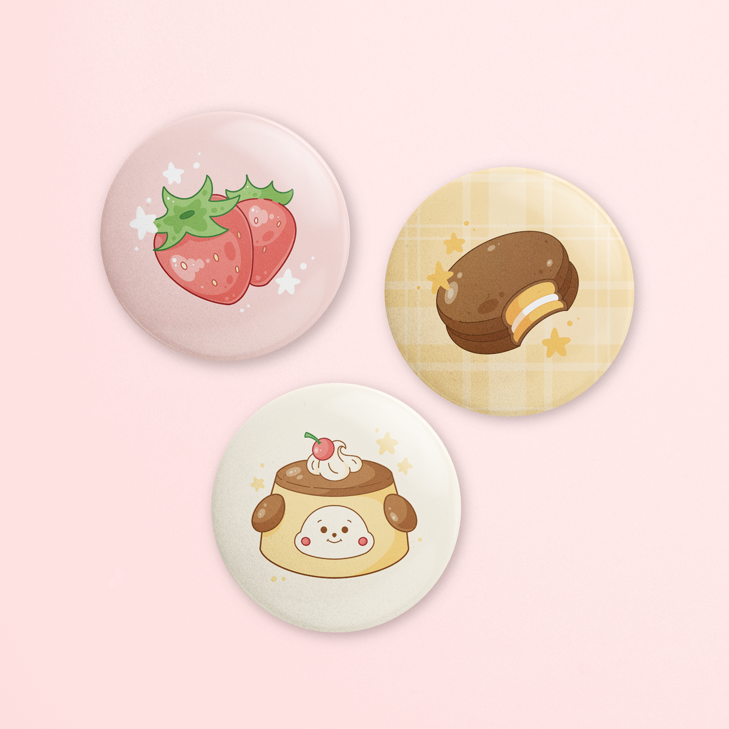 Button Pin Set - So Sweet!