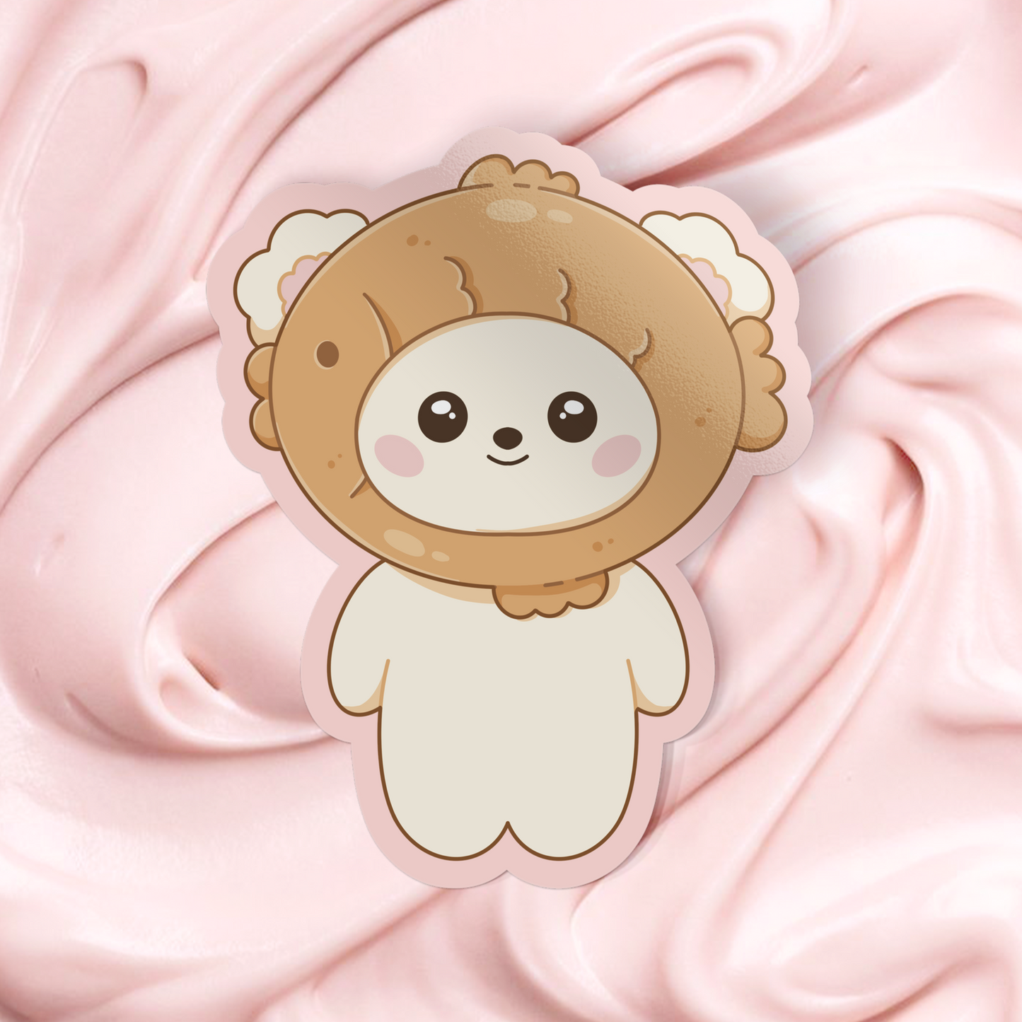 Sweet Friends Sticker - Taiyaki Bao