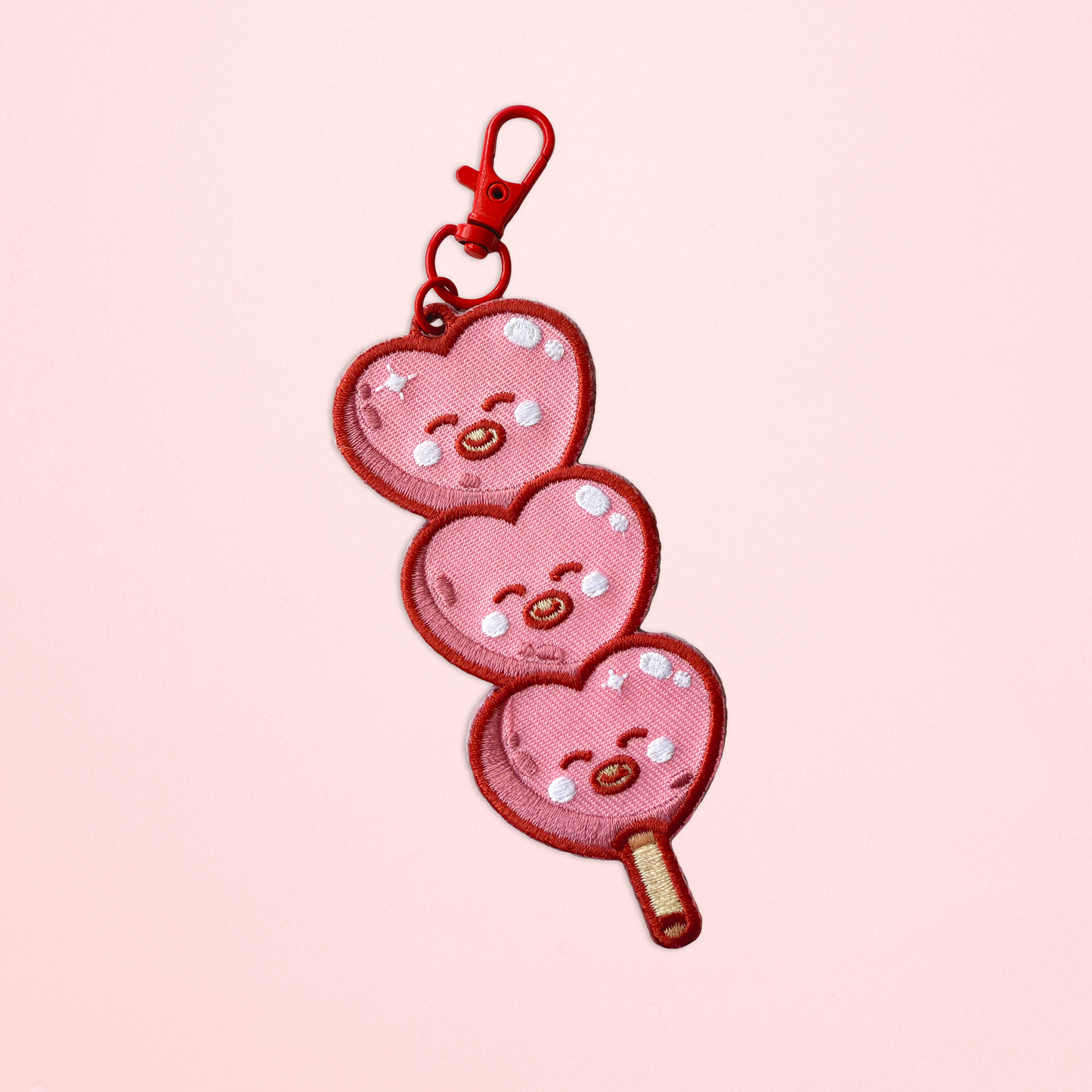 Tanghulu Embroidered Keychain