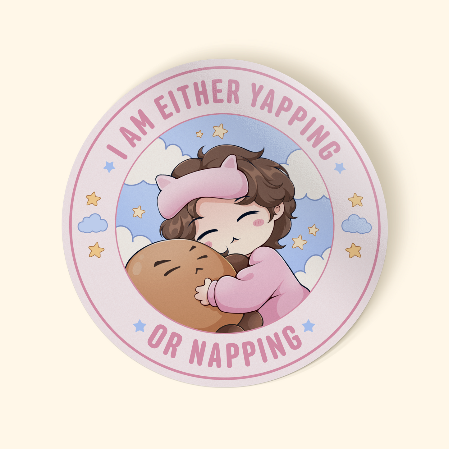 Silly Sticker Series - Yap or Nap