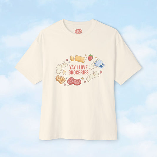 Yay I Love Groceries T-Shirt