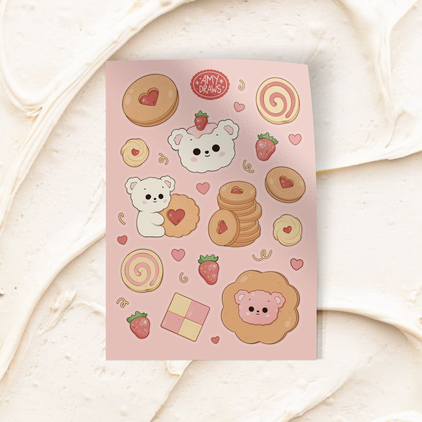 Sweet Friends & Co. Cookies Sticker Sheet