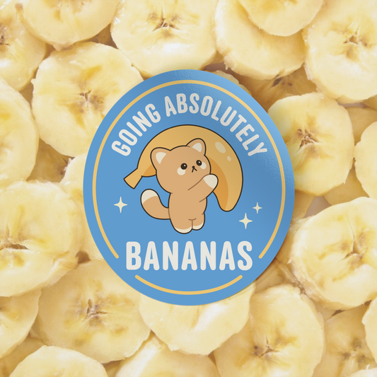 Going Bananas Vinyl Sticker
