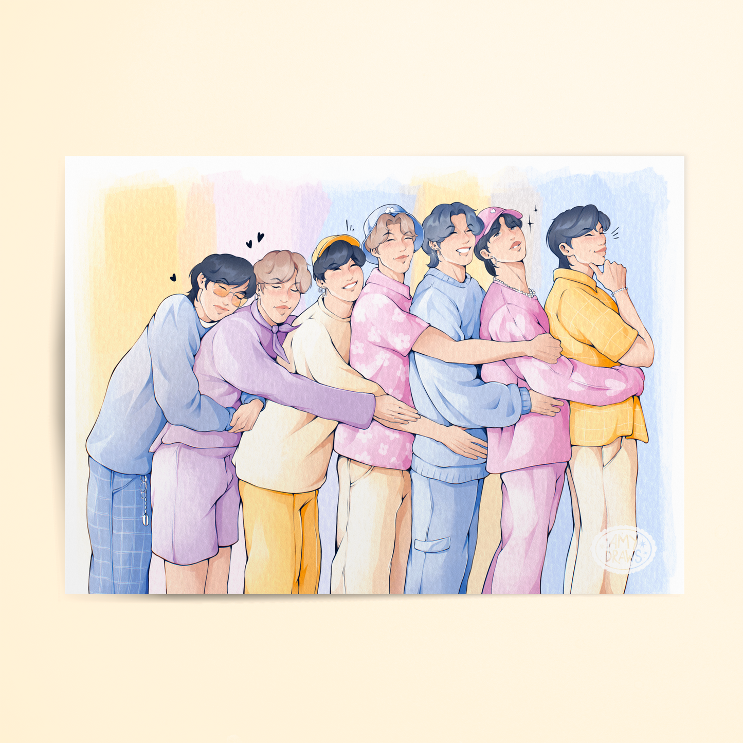 OT7 B-Day Print