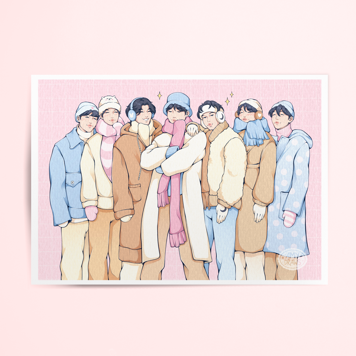 OT7 Winter Print