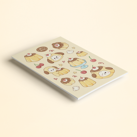 Sweet Friends & Co. - Pudding Mini Print
