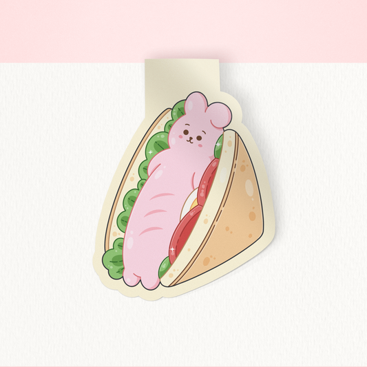 Sandwich Magnetic Bookmark