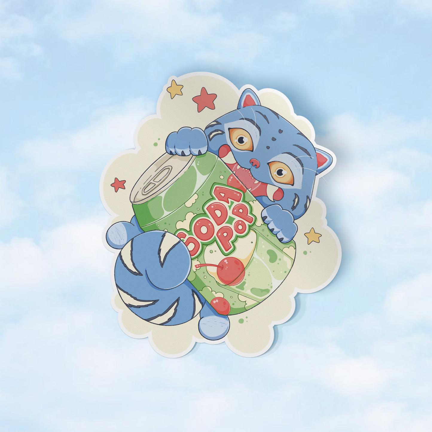 Soda Pop Sticker