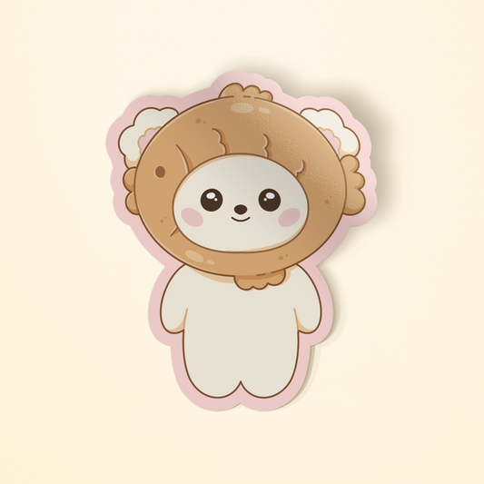 Sweet Friends Sticker - Taiyaki Bao