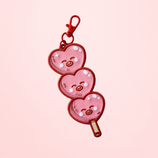Tanghulu Embroidered Keychain